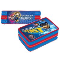 3242: Paw Patrol 3 Zipped Filled Pencil Case (45 Piece)